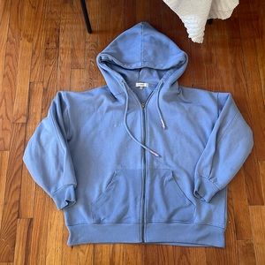 Missguided Blue Hoodie